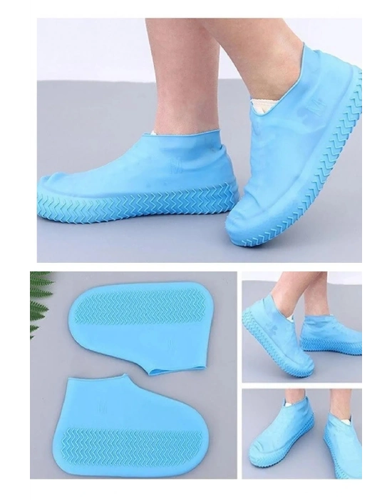 Suya Dayanıklı Silikon Ayakkabı Yağmurluğu - Ayakkabı Kılıfı Erkek