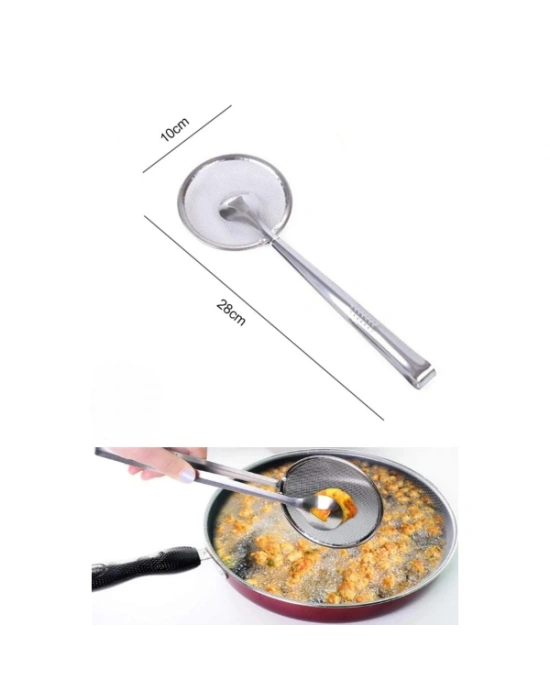 Süzgeçli Kevgirli Haşlama Kızartma Maşası