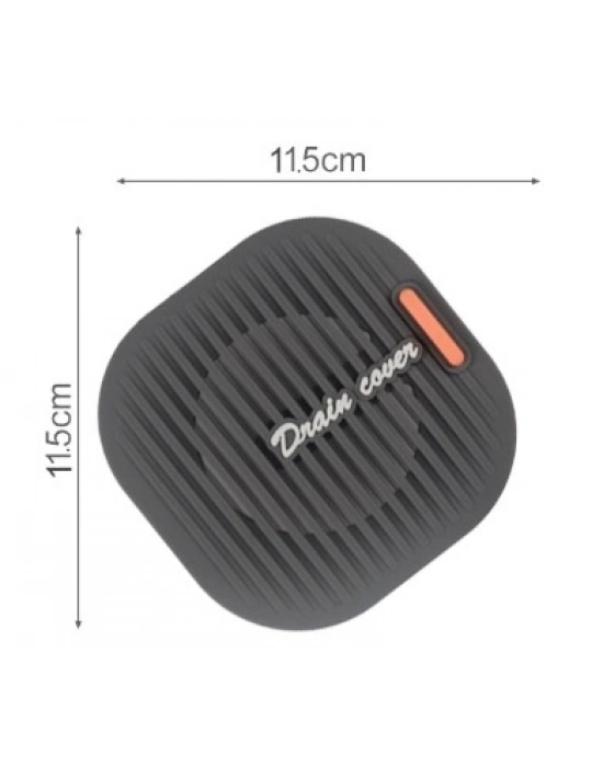 ® Süzgeçli Lavabo Gider Koruyucu Mat Gri