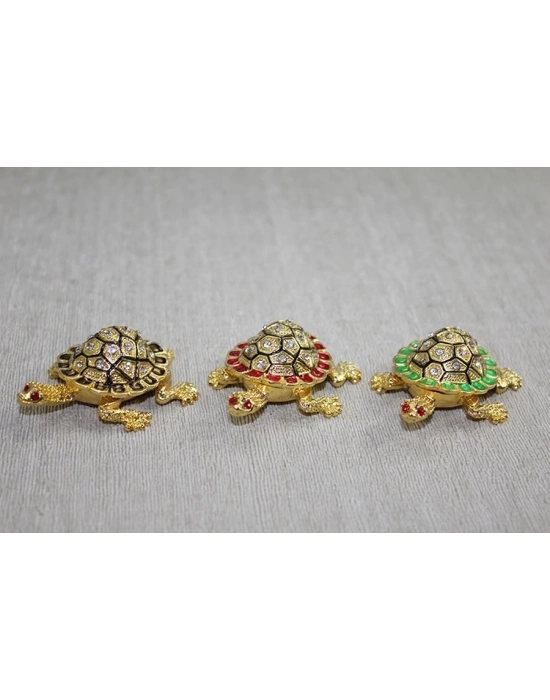 Swaroski Minik Kaplumbağa Figürü Alk3867