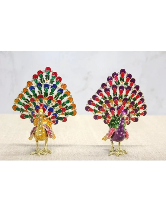 Swaroski Tavuskuşu Alk3835