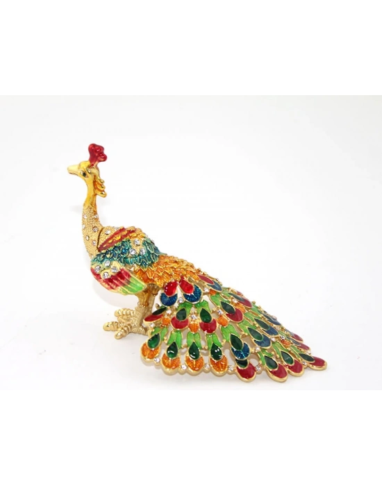 Swarovski Taşlı Tavuskuşu Model 1