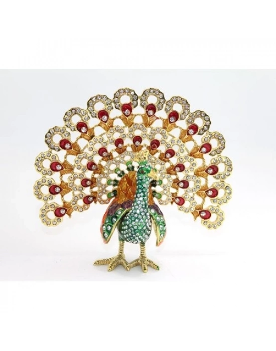 Swarovski Taşlı Tavuskuşu Model 3