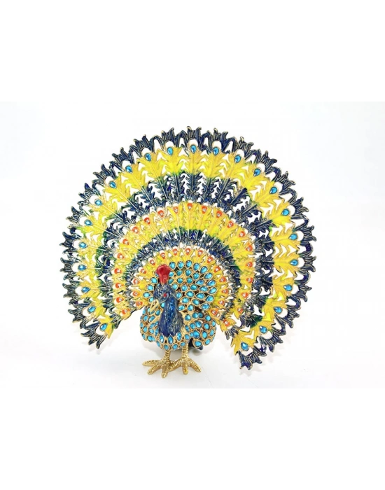 Swarovski Taşlı Tavuskuşu Model 7