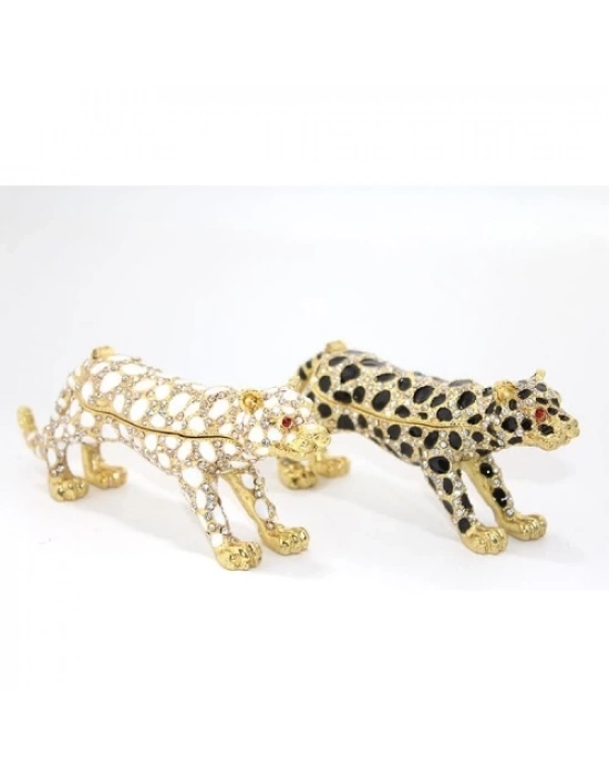 Swarovski Taşlı Tekli Leopar Model 1