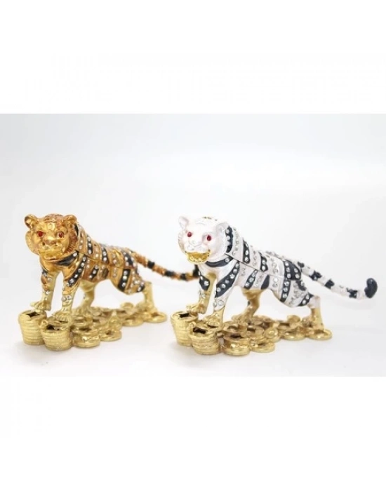 Swarovski Taşlı Tekli Leopar Model 2