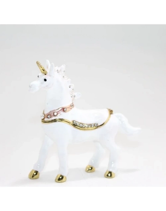 Swarovski Taşlı Tekli Unicorn Figürü