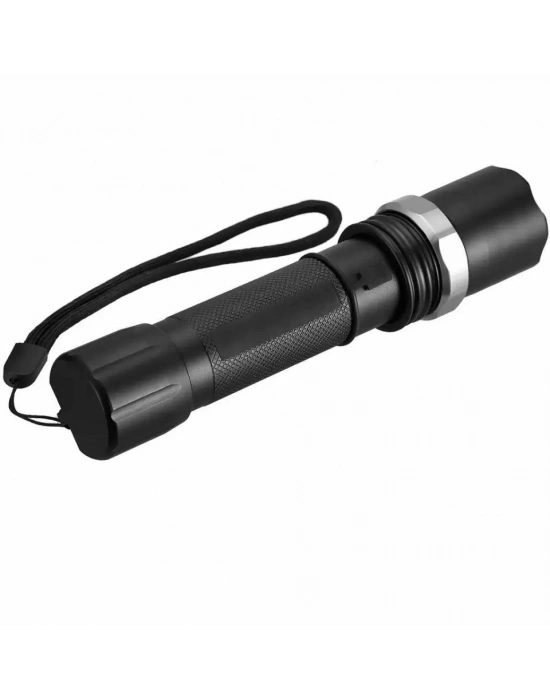 Swat Profesyonel Şarjlı El Feneri Ledli+flashlight+zoom Özellikli 6 Parça Full Set
