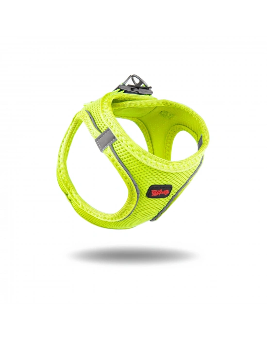 Tailpetz Air Mesh Köpek Göğüs Tasması 3XSmall 24-28 cm Neo Lime