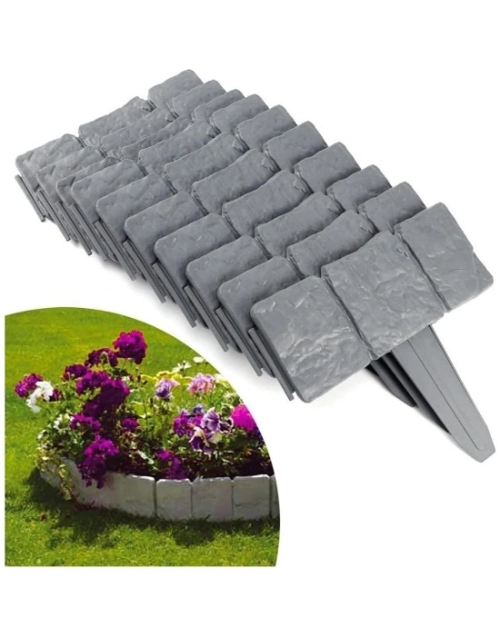 Taş Görünümlü Bahçe Çiti