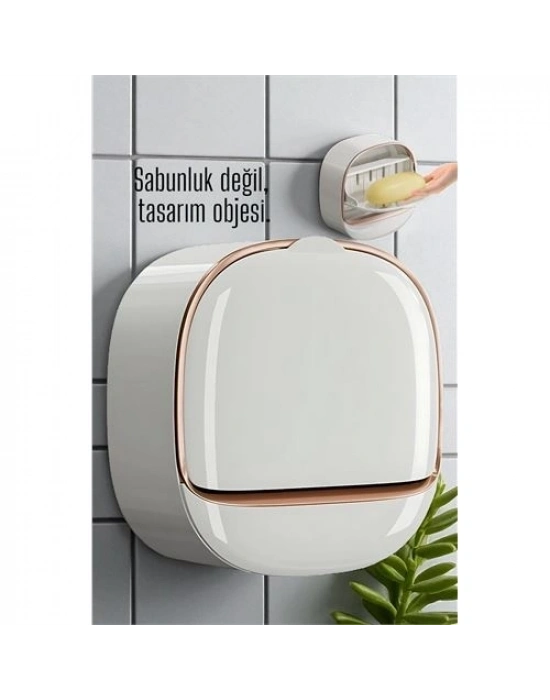 Tasarım Obje Sabunluk - Kendinden Yapışkanlı Sabunluk 722140