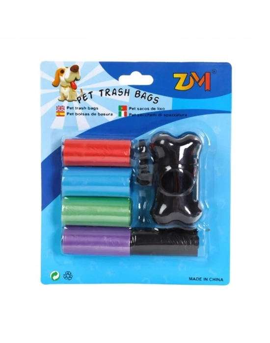 Taşıma Çantalı Kaka Poşeti Seti