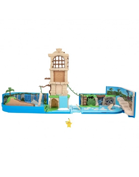 Taşıma Çantası Orman Harabeleri Oyun Seti Aksiyon Figürü