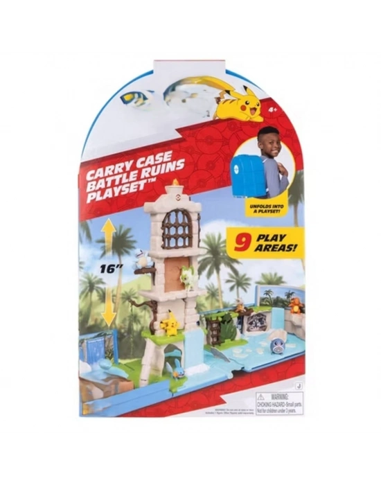 Taşıma Çantası Orman Harabeleri Oyun Seti Aksiyon Figürü