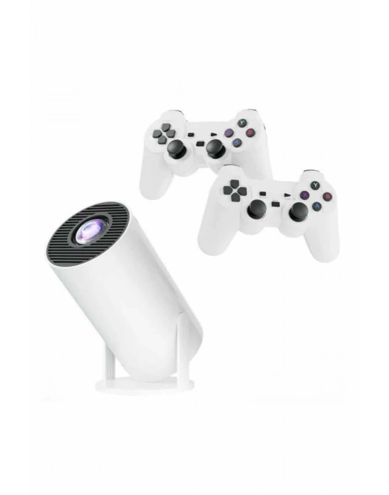 Taşınabilir Android Projeksiyon Ayaklı Çift Kollu 4K Çözünürlüklü Sinema Projeksiyonu