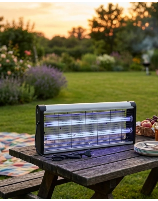 Taşınabilir Elektrikli Sinek Öldürücü 10W Askılı UV Haşere Lambası