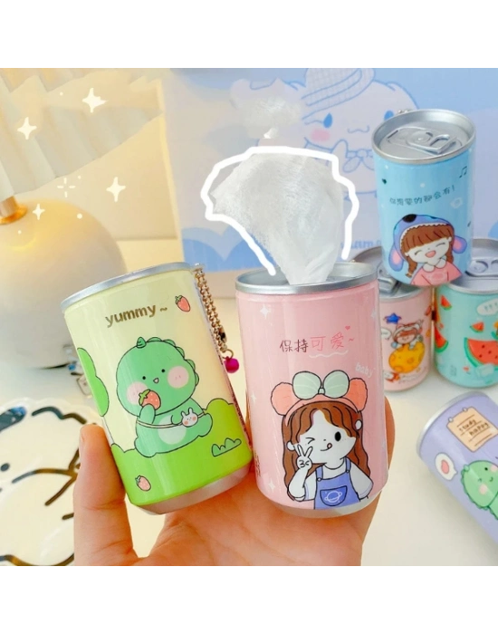 Taşınabilir Konserve Islak Mendil