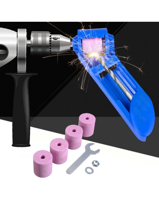 ®  Taşınabilir Kullanımı Kolay Hafif Matkap Ucu Bileyici Matkap Ucu Bileme Keskinleştirme Apara