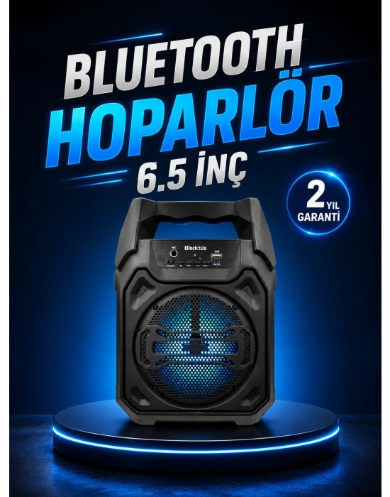 Taşınabilir Şarjlı Hoparlör – Bluetooth, TWS ve Uzun Pil Ömrü