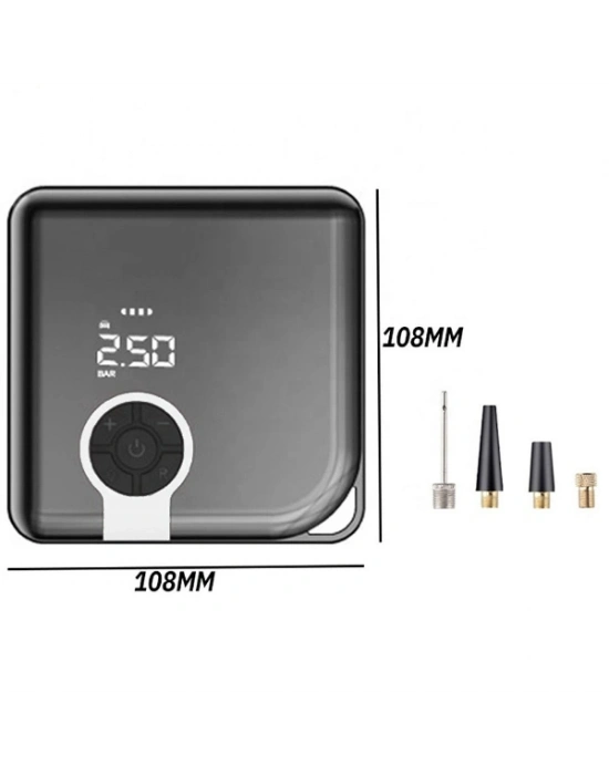Taşınabilir Şarjlı Powerbank Hava Kompresörü