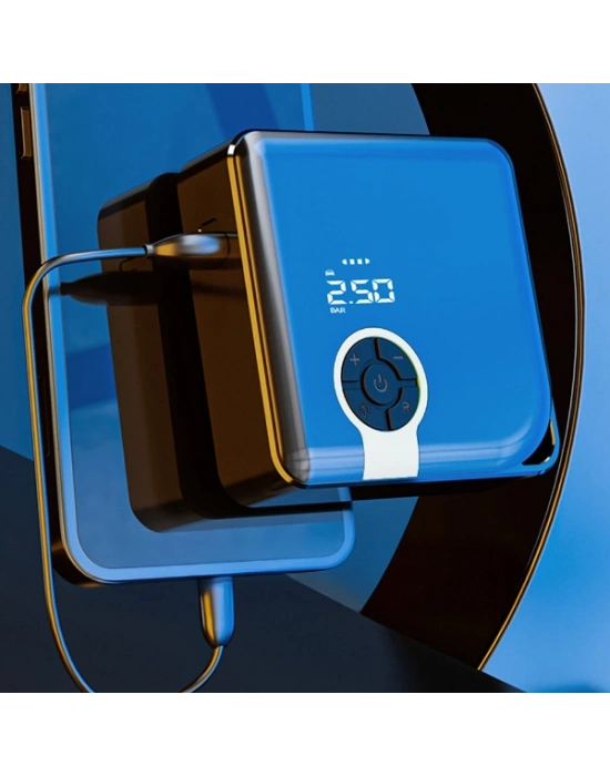 Taşınabilir Şarjlı Powerbank Hava Kompresörü