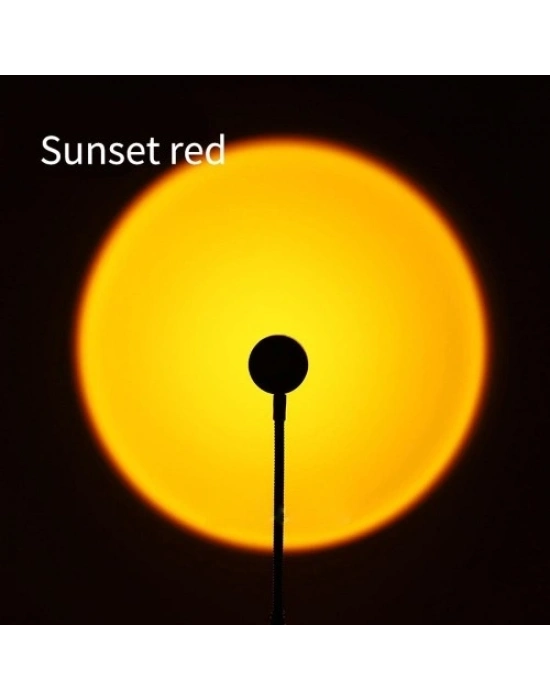 Taşınabilir USB Sunset Lamba: Ev ve Araba İçin Ambiyans Işığı