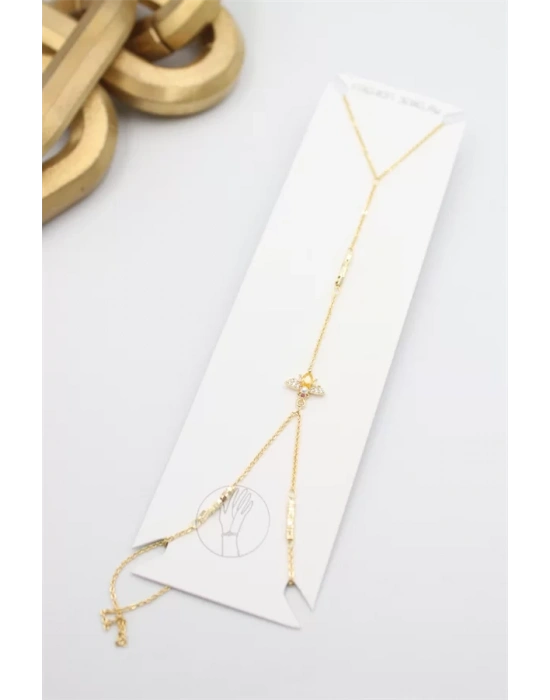 Taşlı Arı Şahmeran - Altın