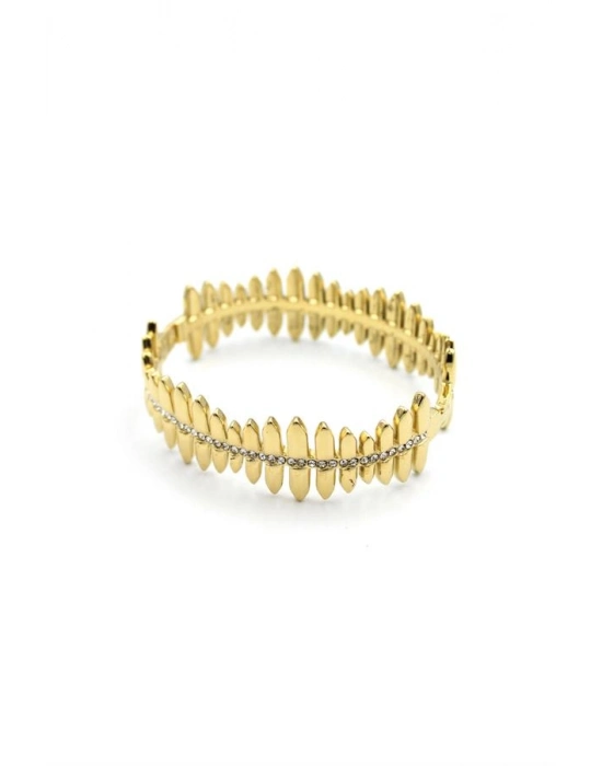 Taşlı Bilezik - Altın