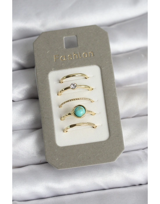 Taşlı El Aynası Anahtarlık Model 2