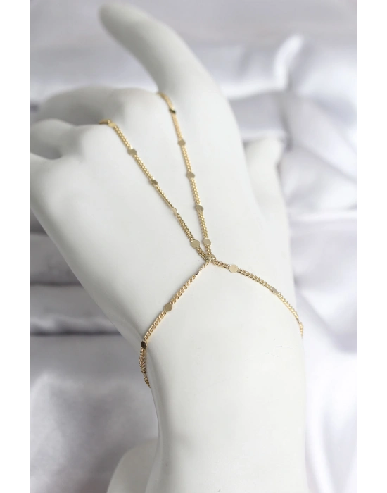 Taşlı El Aynası Anahtarlık Model 3