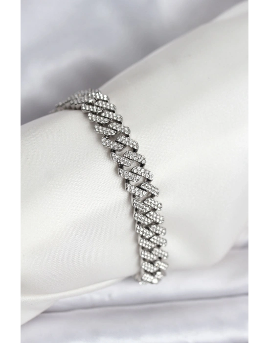 Taşlı El Aynası Oval İnce Model 1