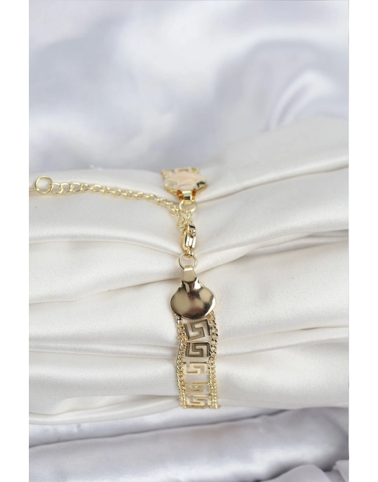 Taşlı El Aynası Yuvarlak İnce Model 5