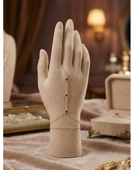 Taşlı Güneş Şahmeran - Altın