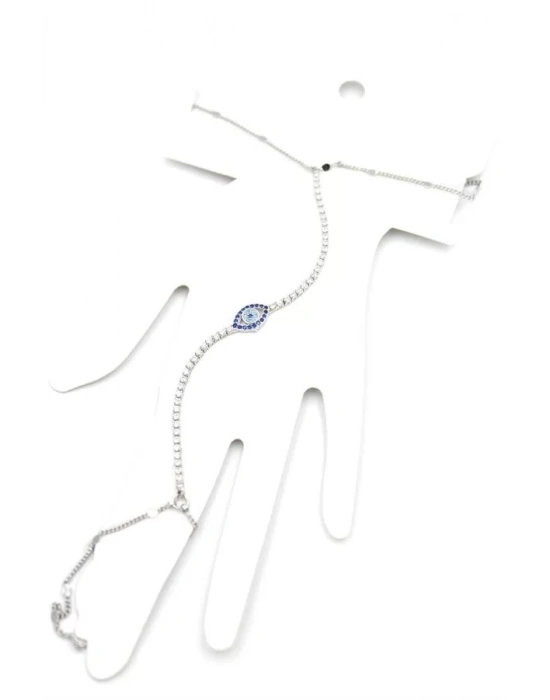 Taşlı Nazar Şahmeran - Gümüş