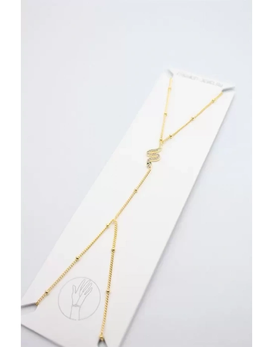 Taşlı Yılan Şahmeran - Altın