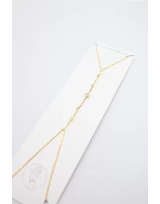 Taşlı Yıldız Şahmeran - Altın