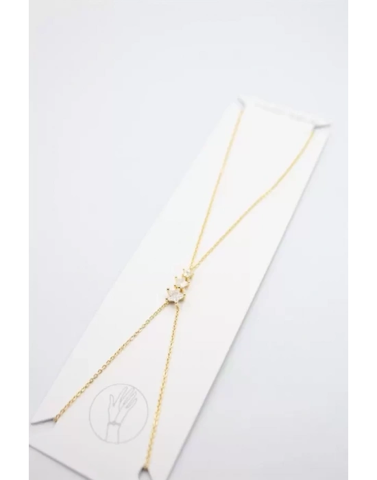 Taşlı Yıldız Şahmeran - Altın