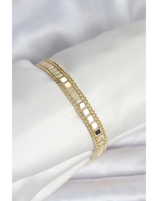 Taşlı Yuvarlak El Aynası Kalın Model 5