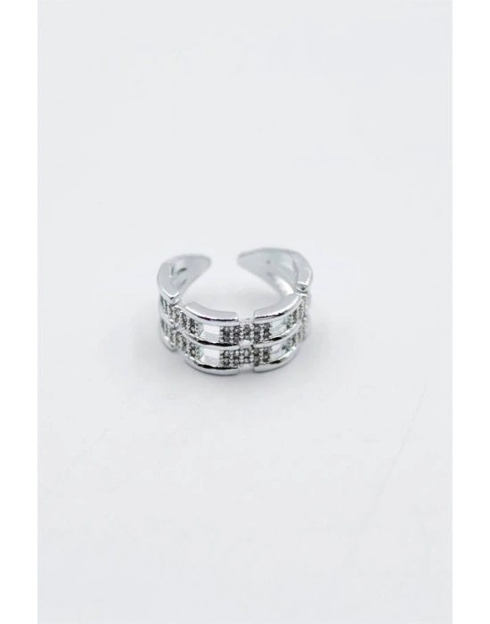 Taşlı Yüzük - Gümüş