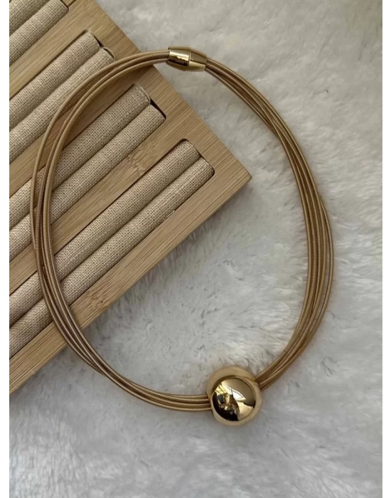 Tasma Kolye - Altın