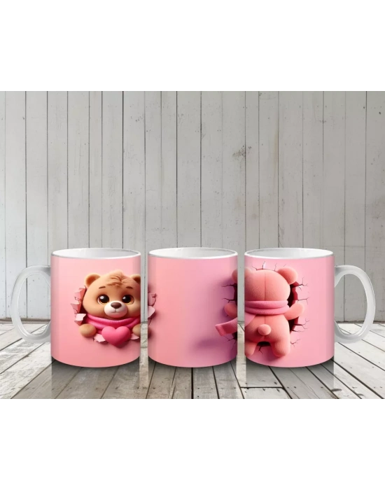 Tatlı Oyuncak Ayıcıklar – Baskılı Kahve Kupası