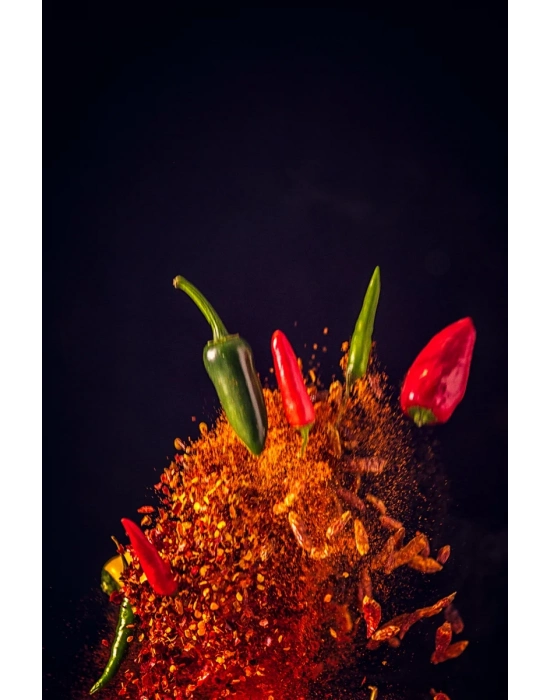 Tatlı Pulbiber Deluxe Seri Organik Lezzetli 250 Gr