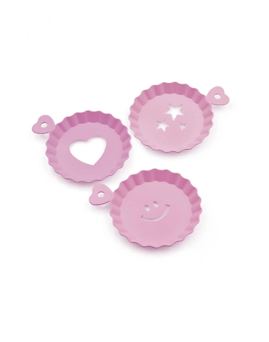 Tatlı ve Kahve Süsleme Şablonu 3 lü 10 cm