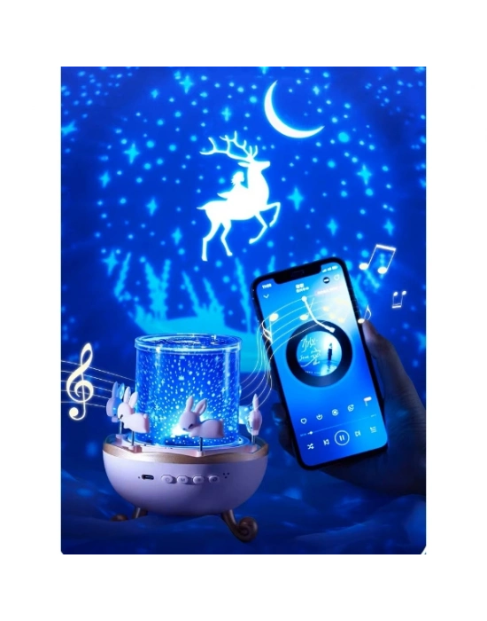 Tavşan Atlıkarınca Multifonksiyon Projektör