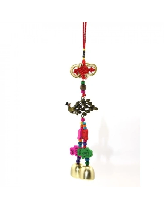 Tavuskuşu Renkli Rüzgar Çanı