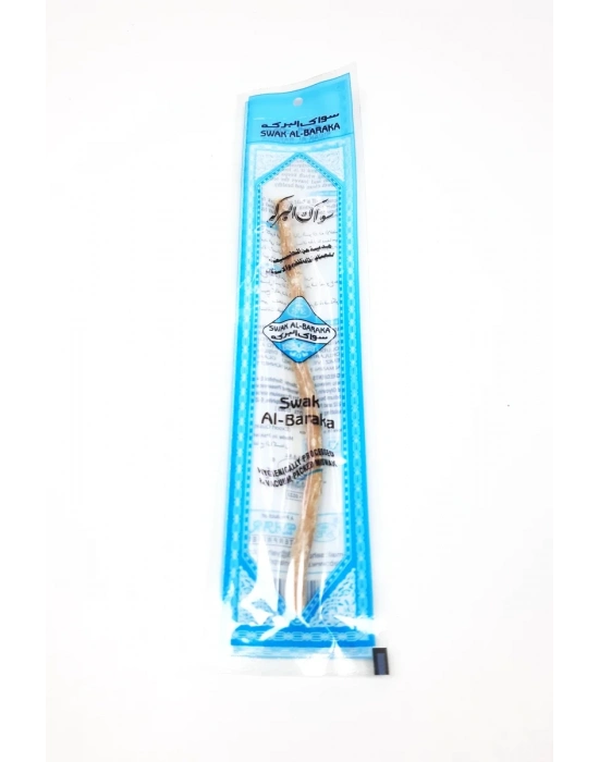 Taze Doğal Diş Fırçası Misvak Vakumlu Paket 15 cm Orta Boy