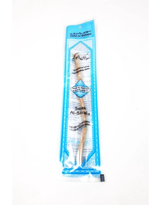 Taze Doğal Diş Fırçası Misvak Vakumlu Paket 15 cm Orta Boy