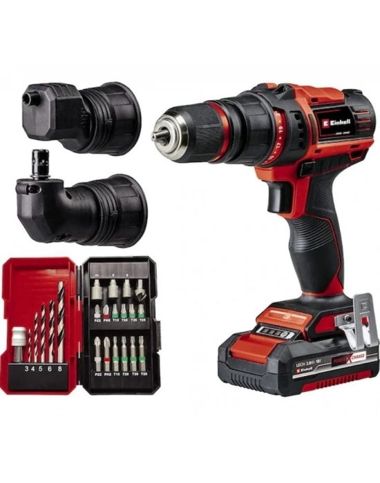 TE-CD 18/45 3X Lİ-i +22 (1x2,0 Ah) Akülü Vidalama Set