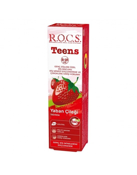.Teen Yaban Çileği Diş Macunu 8-18 Yaş 60 ml