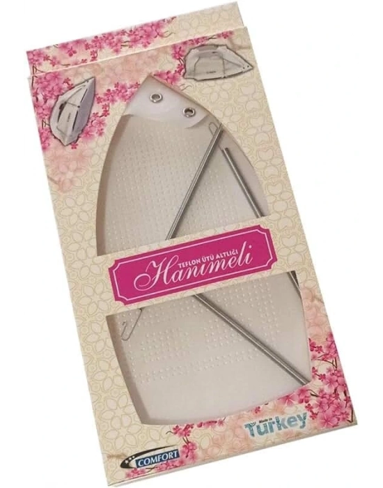 Teflon Ütü Tabanı - Yanmaz - İz Bırakmaz - Kutulu